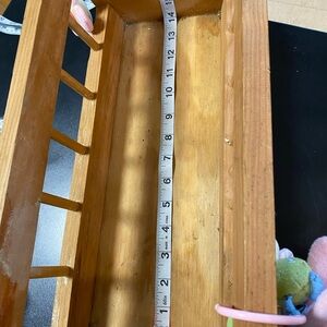 Rocking Wooden Doll Cradle